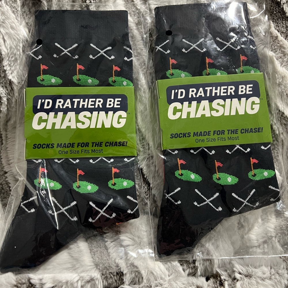 Black Golf Socks